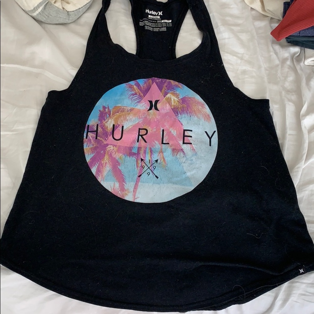 Palm tree tank top